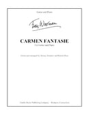 Carmen Fantasie - reduction for guitar and piano
