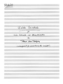 Favola Concertante (for piano trio)