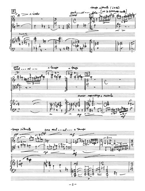 Favola Concertante (for piano trio)