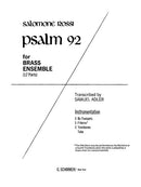 Psalm 92 (for brass ensemble)