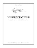 Carmen Fantasie - reduction for flute and piano - Russ
