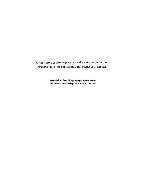 Mysterious Mountain, from Symphony No. 2, for band