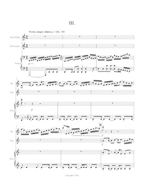 Double Concerto for Guitar and Violin