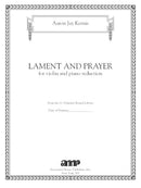Lament and Prayer