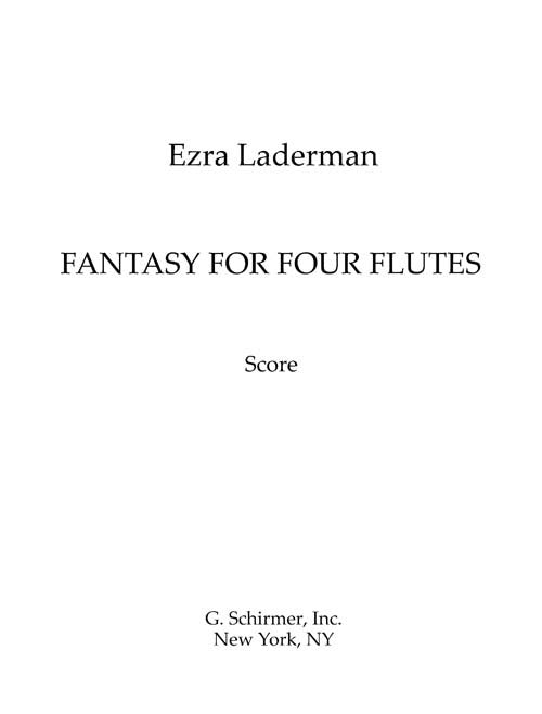 Fantasy (four flutes)