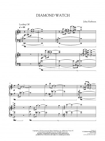 Diamond Watch (Double Play for Two Pianos)