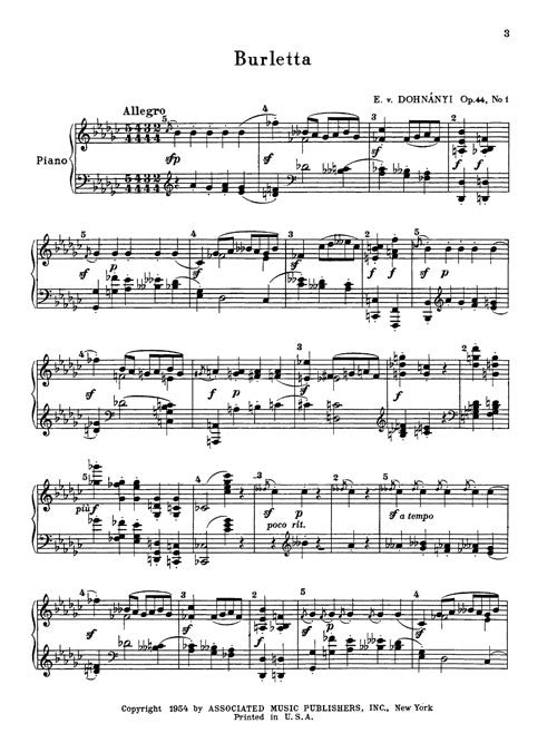 Three Singular Pieces op. 44
