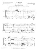 Jeu d'esprit, a fanfare for paired instruments (horns) - Digital (Not Printable)