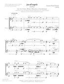 Jeu d'esprit, a fanfare for paired instruments (woodwinds) - Digital (Not Printable)