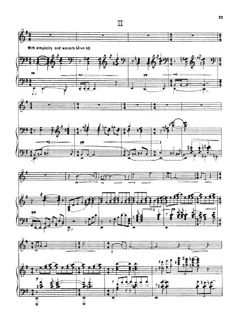Violin Concerto (for violin and piano)