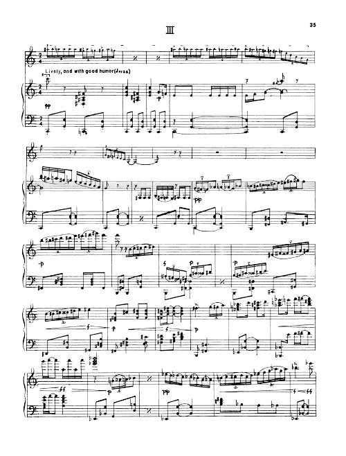 Violin Concerto (for violin and piano)