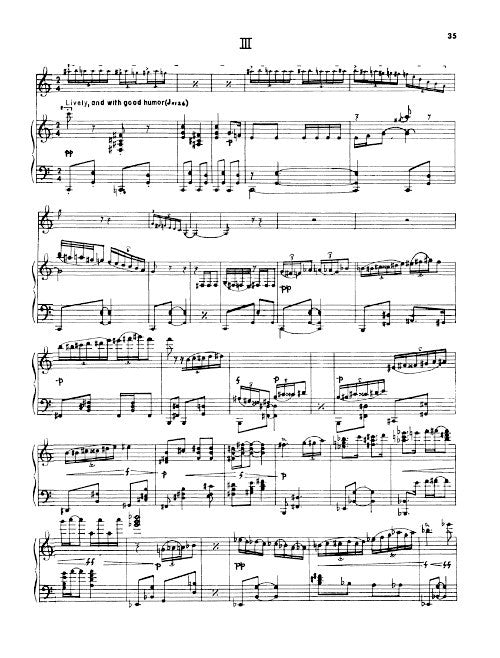 Violin Concerto (for violin and piano)