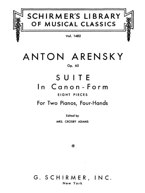 Suite No. 5 in Canon Form