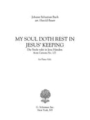 Die Seele ruht in Jesu Händen from Cantata 127 (arr.)