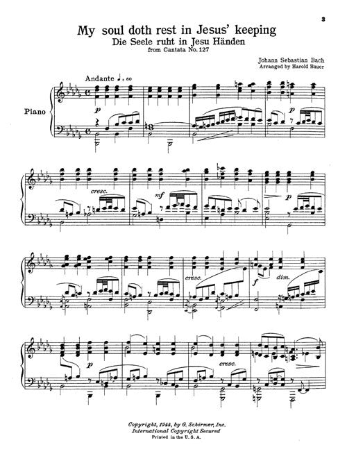 Die Seele ruht in Jesu Händen, from Cantata 127 (arr.)