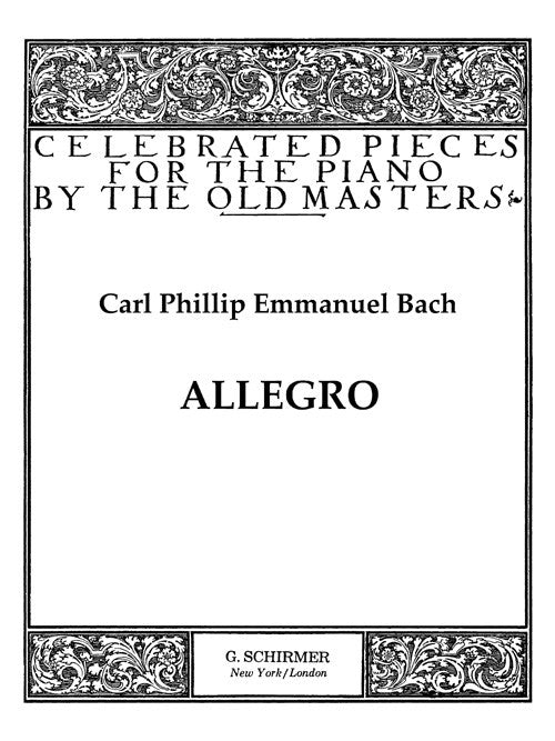 Allegro (from Keyboard Sonata in F minor, Wq. 63/6, H. 75)