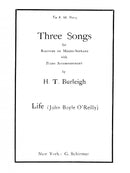 Life, from "Three Songs"