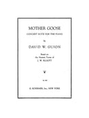 Mother Goose: Concert Suite for Piano