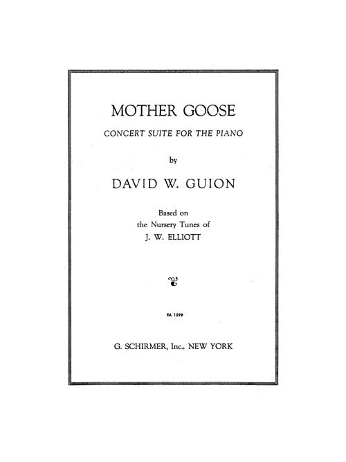 Mother Goose: Concert Suite for Piano