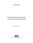Another Secret eQuation - set (octavos, scores, quartet)