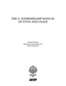 Manual of Style