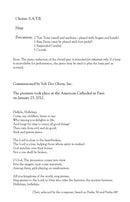 The Lord is Close to the Heartbroken - set of score, parts & 10 choral scores