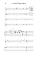 The Lord is Close to the Heartbroken - set of score, parts & 10 choral scores