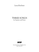 Three Songs