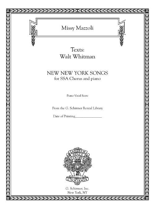 New New York Songs