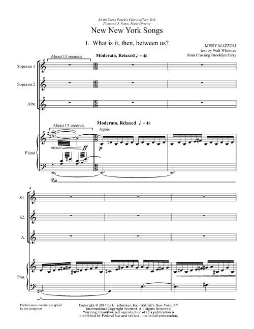 New New York Songs
