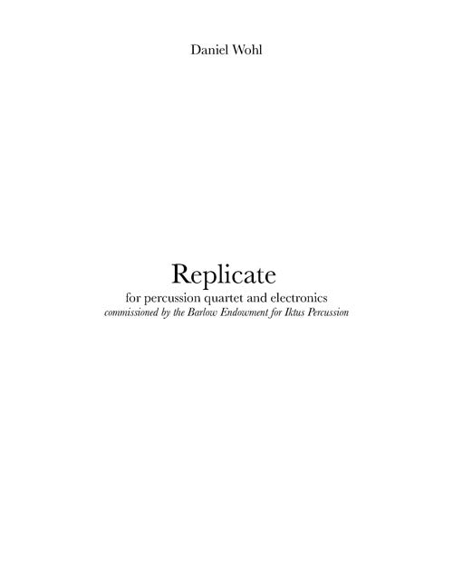 Replicate