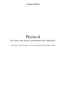 Pixelated (for one percussionist and one pianist)