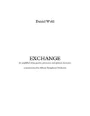 Exchange (for string quartet, percussion, and optional electronics)