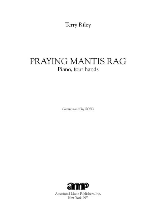 Praying Mantis Rag