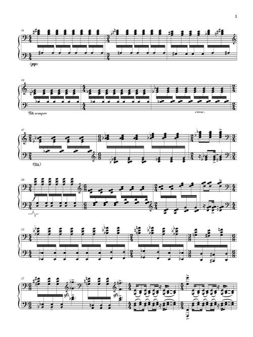 Sixth Fanfare for the Uncommon Woman (for solo piano)