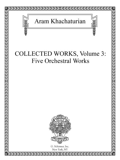 Collected Works Vol.  3: Five Orchestral Works