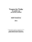 Vespers for Violin