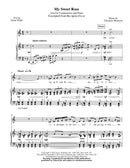 My Sweet Rose (for countertenor and piano)