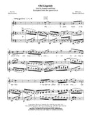 Old Legends (for soprano and piano)