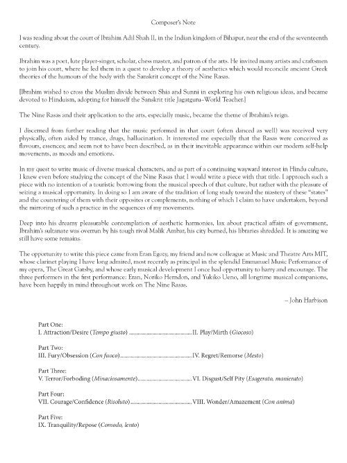 The Nine Rasas - Digital (Not Printable)
