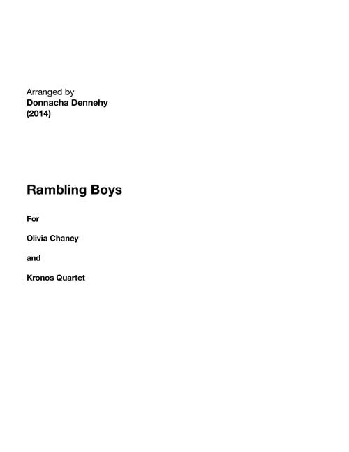 Rambling Boys