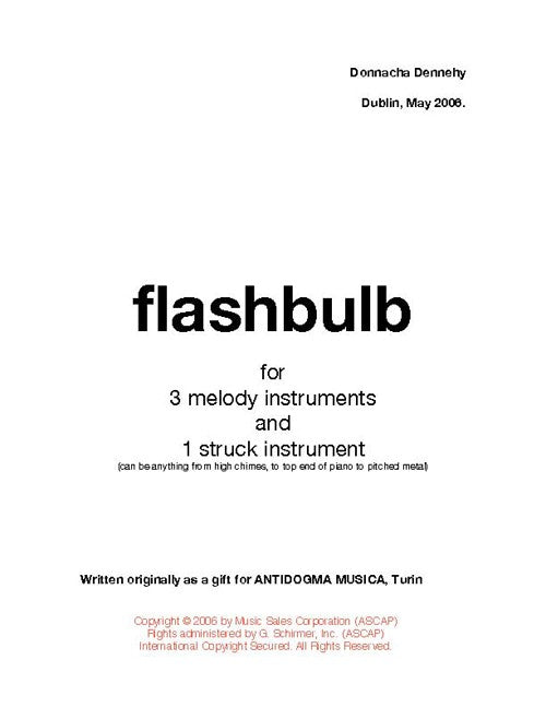 flashbulb