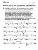 Mild, Medium-Lasting, Artificial Happiness (for sax quartet)