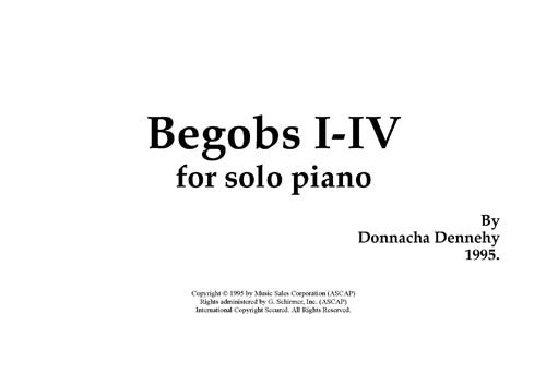 Begobs I-IV