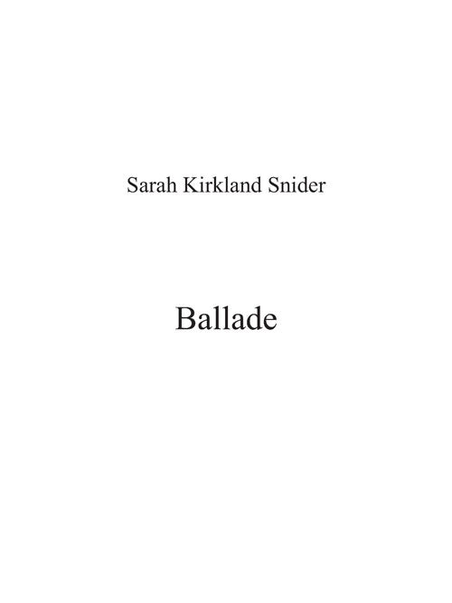 Ballade