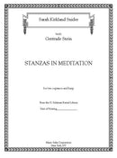 Stanzas in Meditation