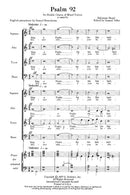 Psalm 92 (for double chorus of mixed voices)