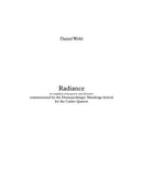 Radiance (set of score, parts, and electronics)