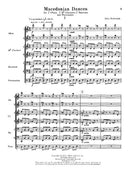 Macedonian Dances (for ensemble)
