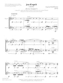 Jeu d'esprit, a fanfare for paired instruments (trumpets) - Digital (Not Printable)